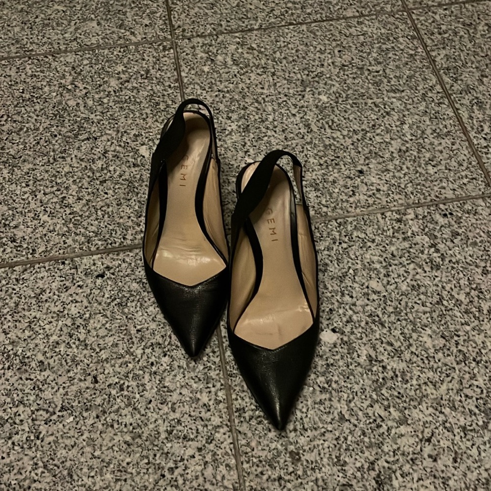 M.Gemi, 36 1/2 Black heels
